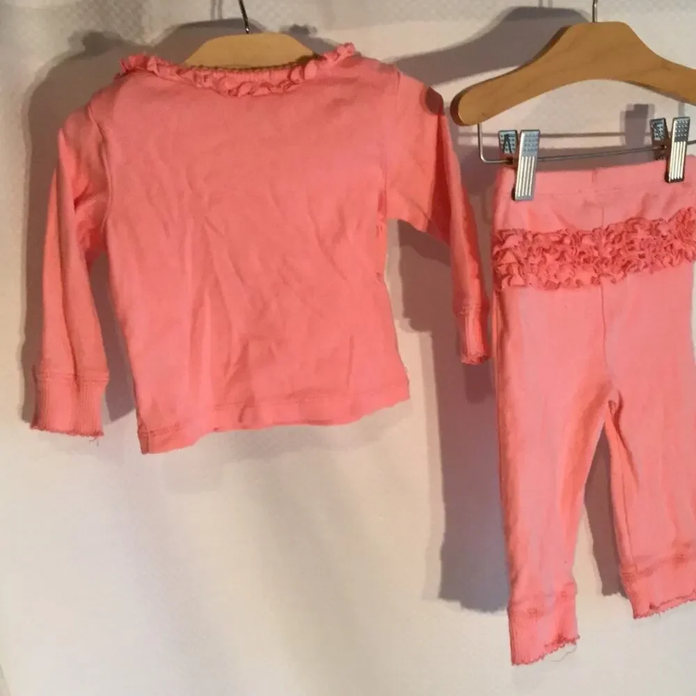 Baby pink heart juicy couture 6-9 worn Once